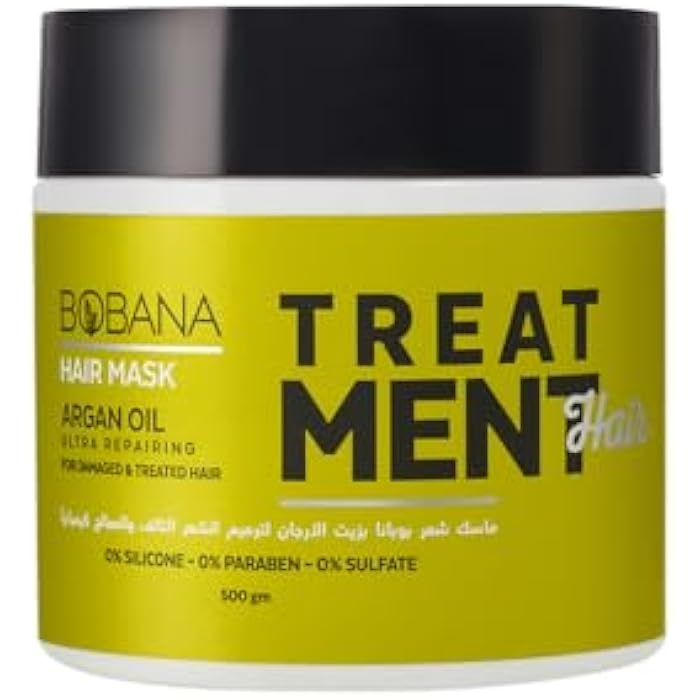 Bobana hair mask argan oil 500 grams - Image 1
